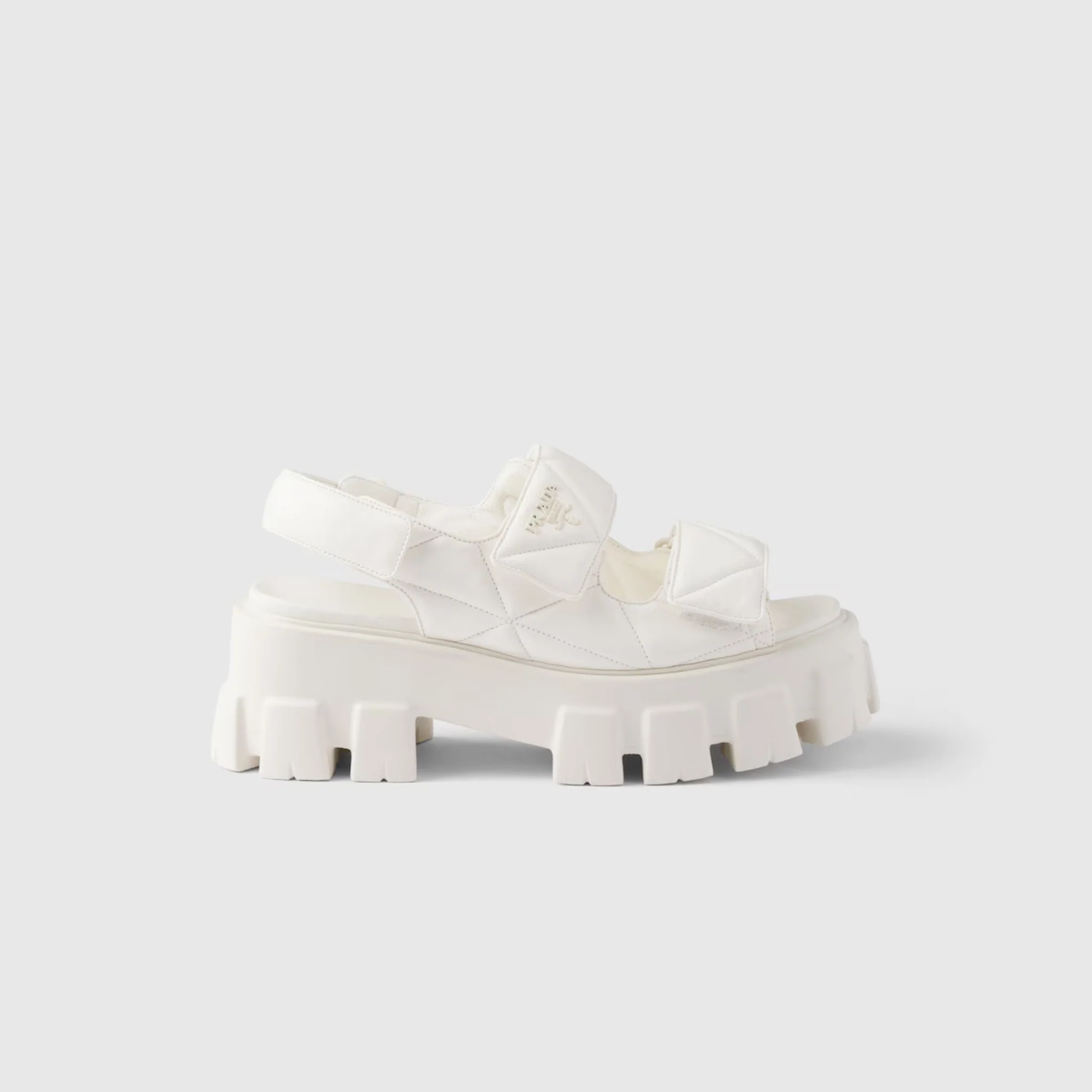 Monolith Nappa Lambskin Leather Sandals