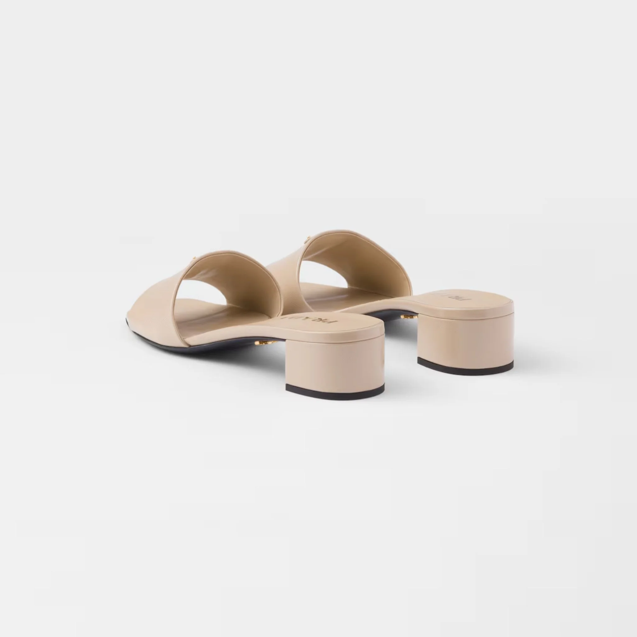 Saffiano Patent Leather Sandals - Image 6