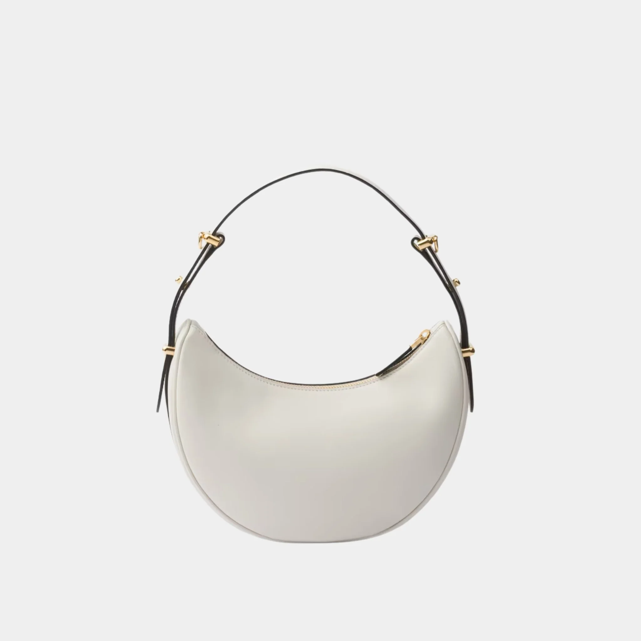Small Arque Leather Shoulder Bag - Image 21
