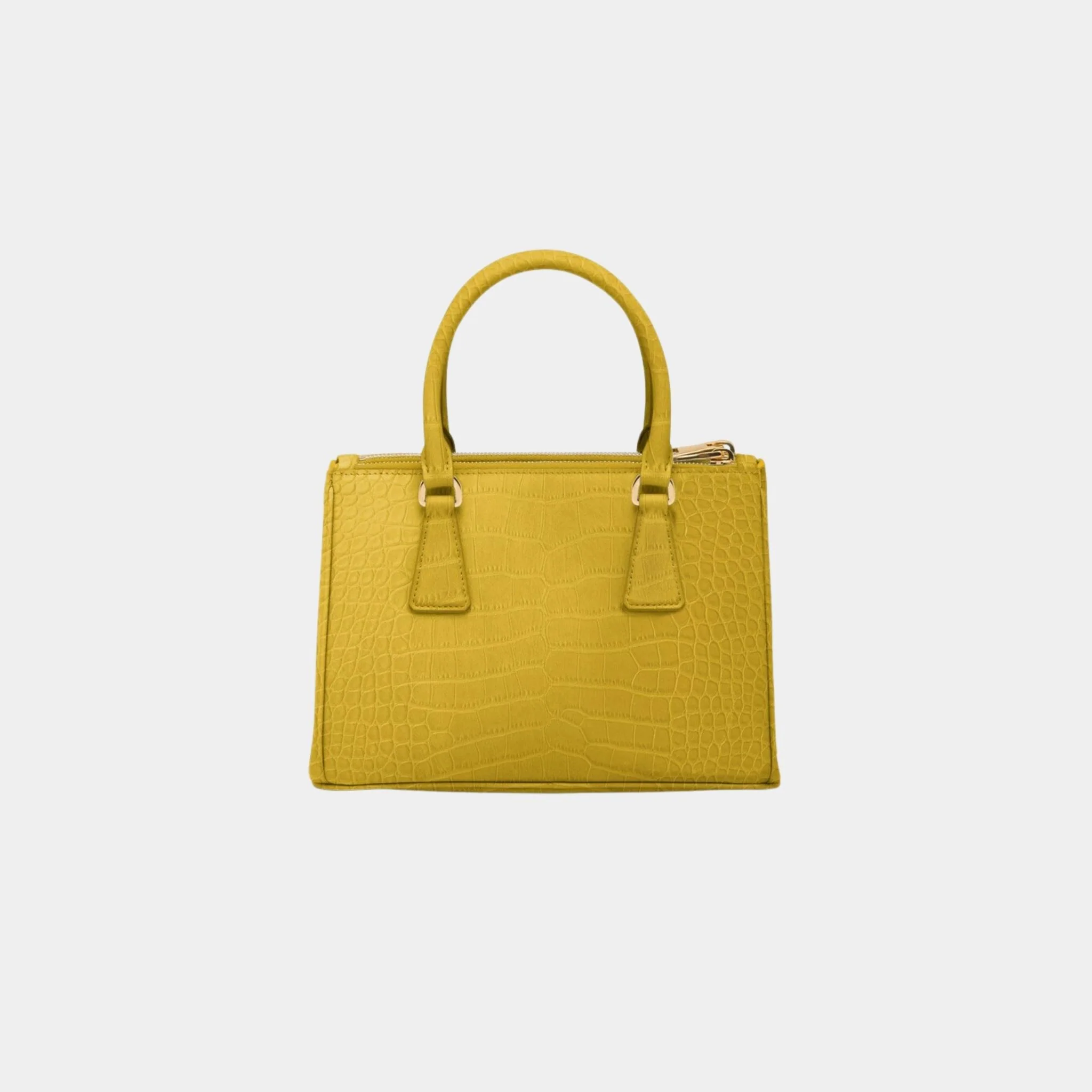 Small Galleria Crocodile Leather Bag - Image 3