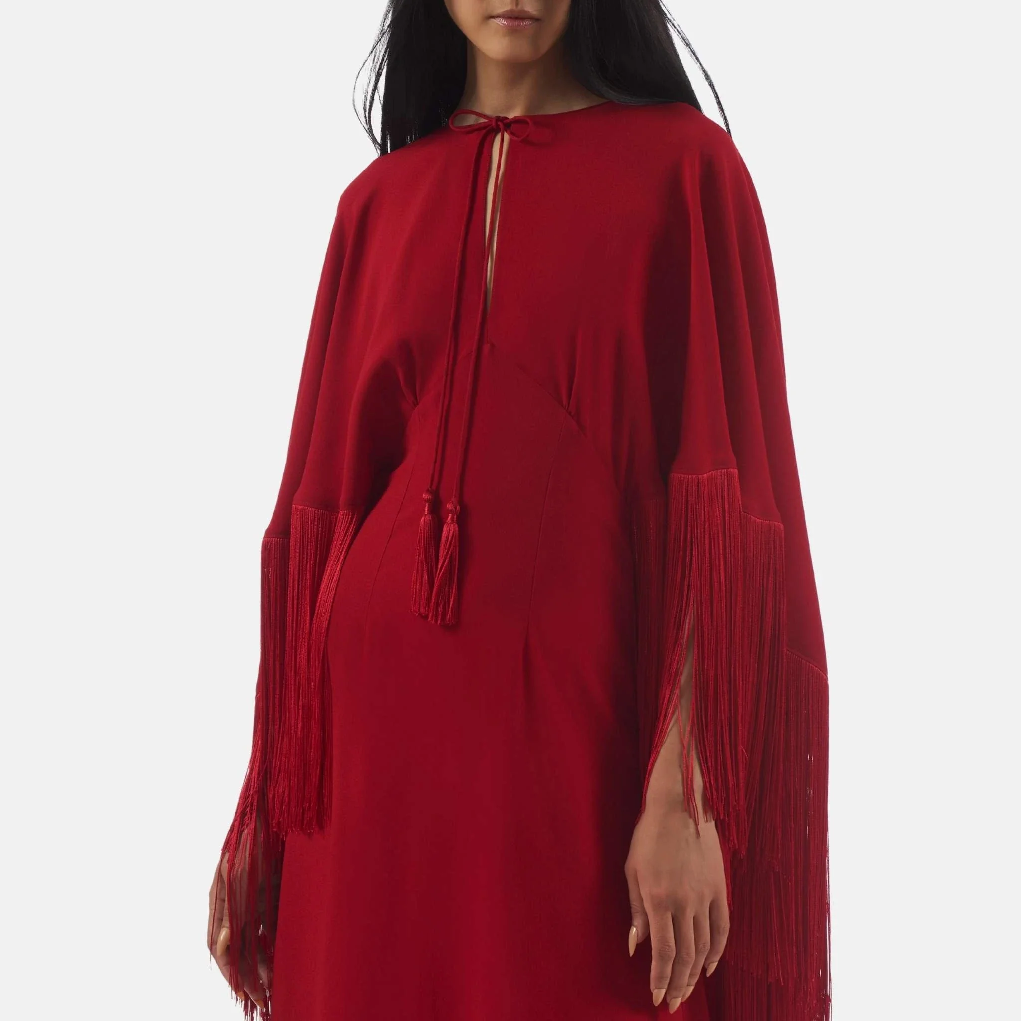 1974 Dress in Ruby - Image 3