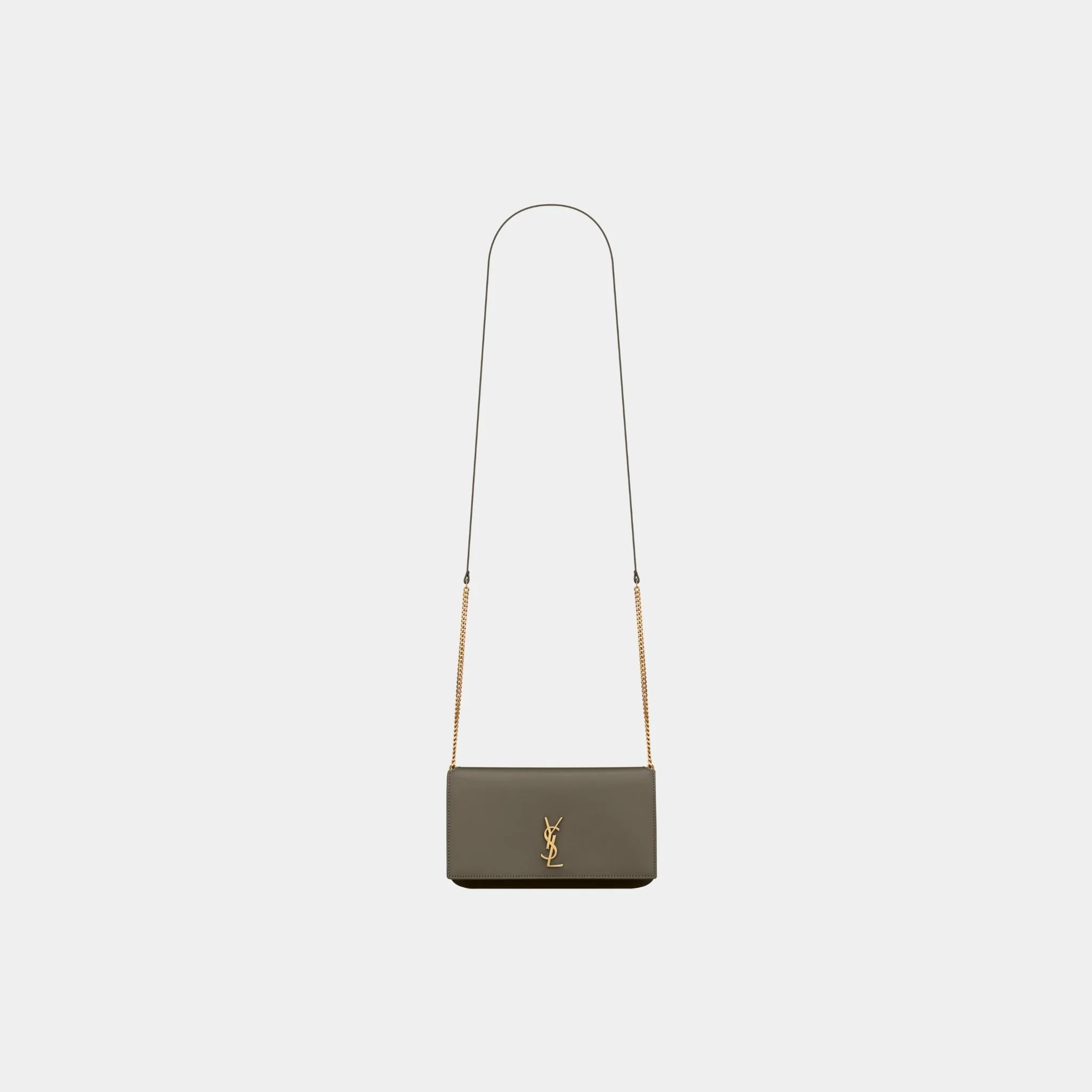 Cassandre Phone Holder Smooth Leather With Strap - Image 7
