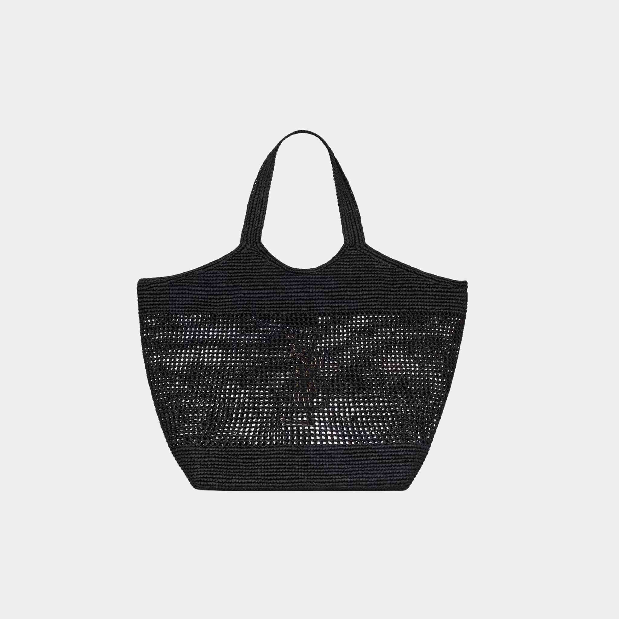 Icare Maxi Tote In Raffia - Image 3