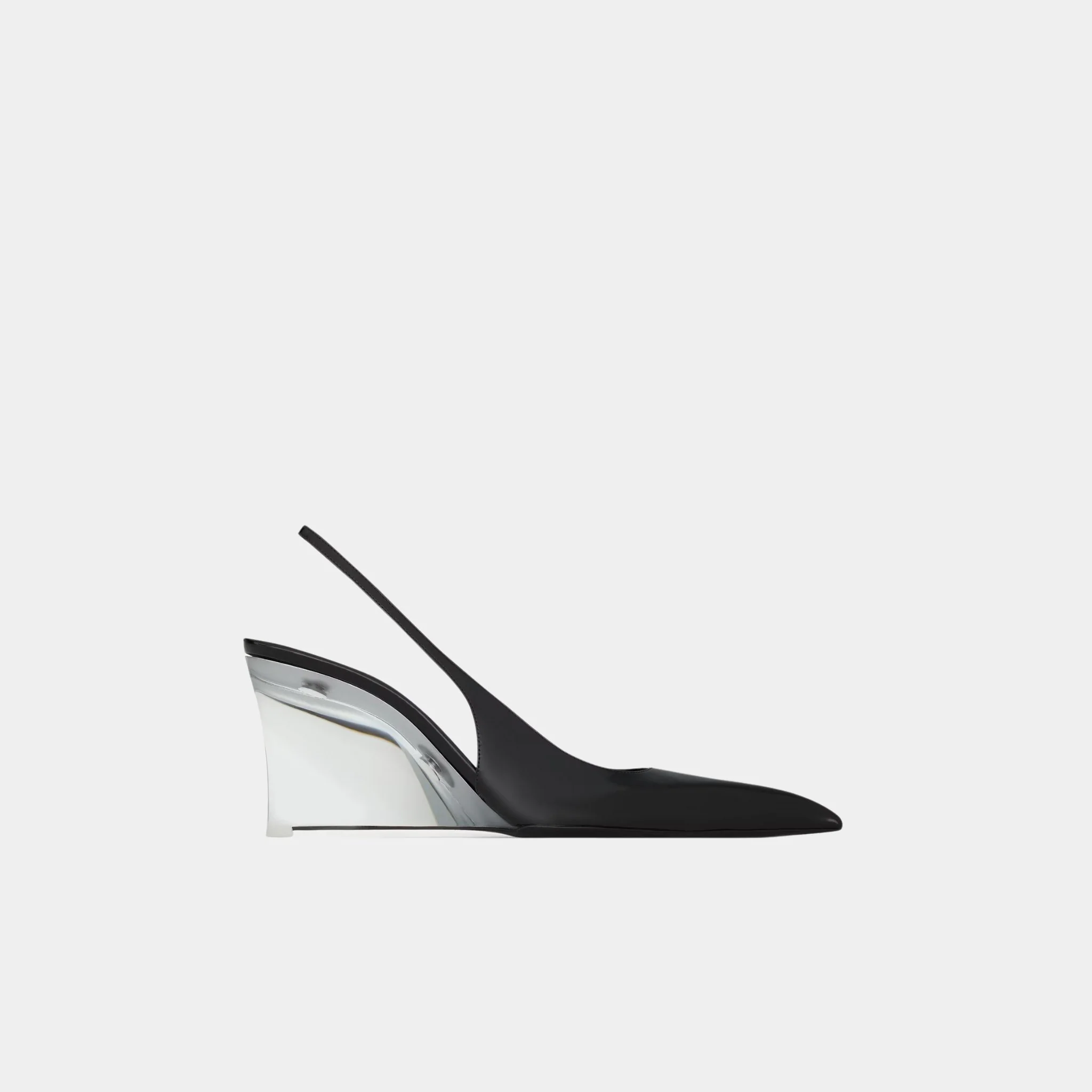 Miller Wedges In Glazed Leather